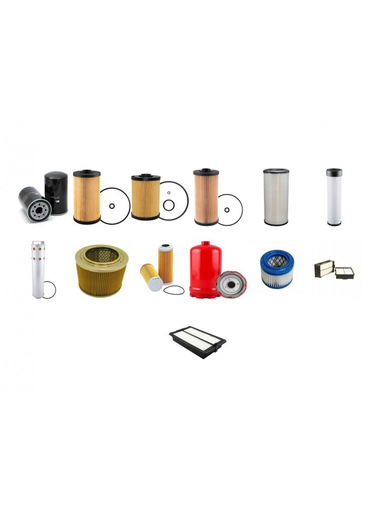 Hitachi ZX130-3 Excavator Filter Kit