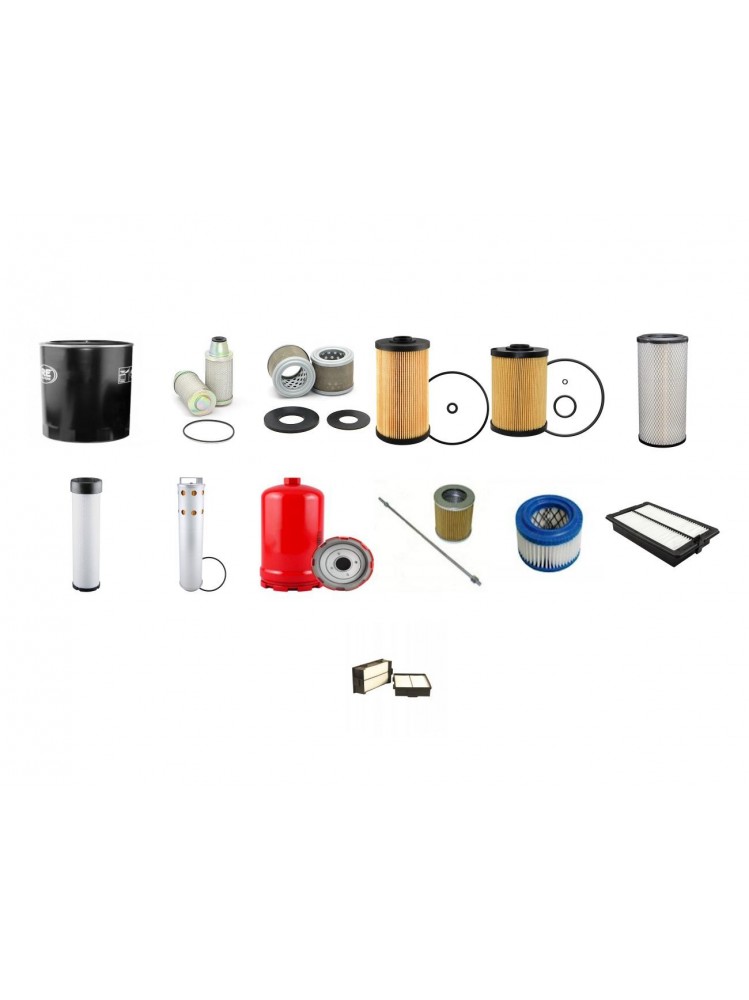 Hitachi ZX130-5 Excavator Filter Kit