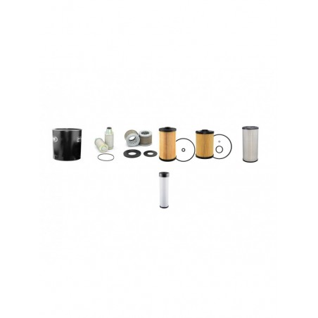 HITACHI ZX130-5 Filter Service Kit Air Oil Fuel Filters w/ISUZU AM-4JJ1X Eng.