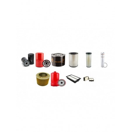 HITACHI ZX130-5G Filter Service Kit w/Isuzu 4BG1TC Eng.