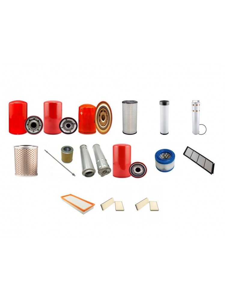 Hitachi ZX135US Excavator Filter Kit