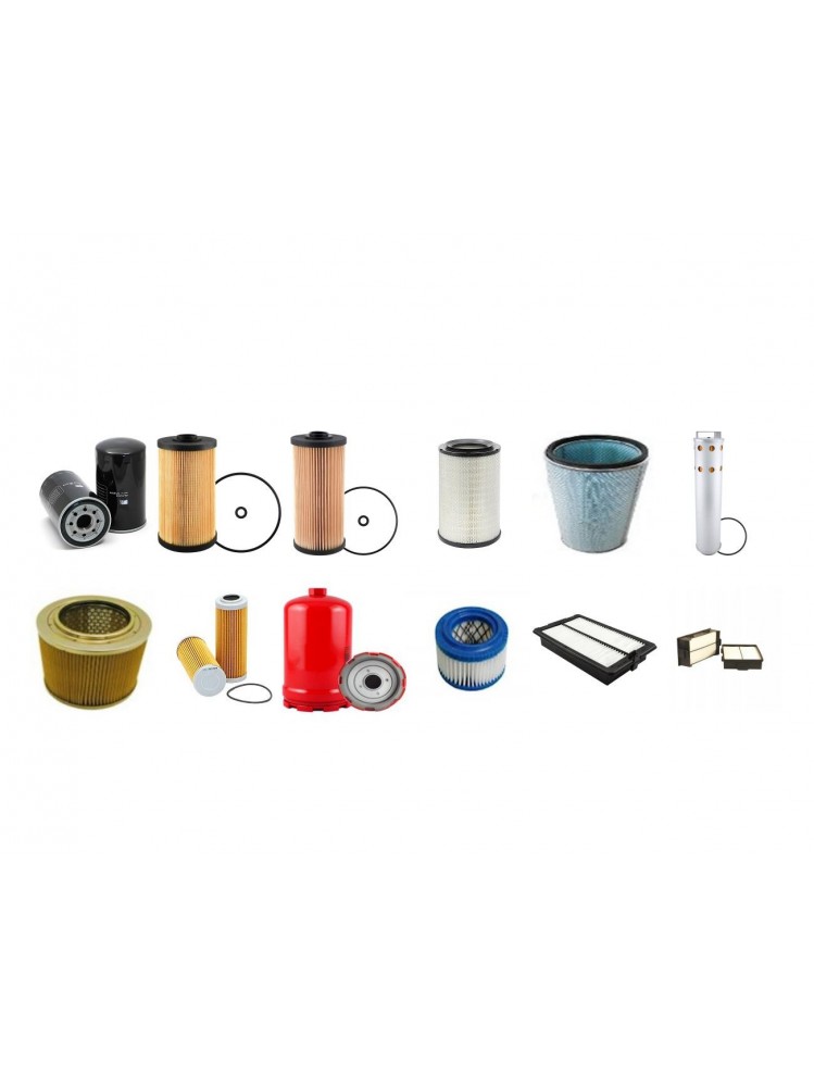 Hitachi ZX145W-3 Excavator Filter Kit