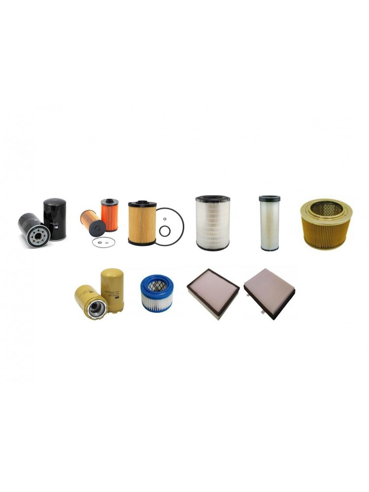 CASE (POCLAIN) CX 250 C Filter Service Kit w/Isuzu AL-4HK1X Eng.   YR  2012-
