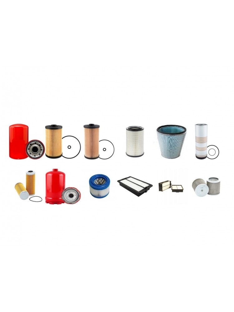 Hitachi ZX190W-3 Excavator Filter Kit