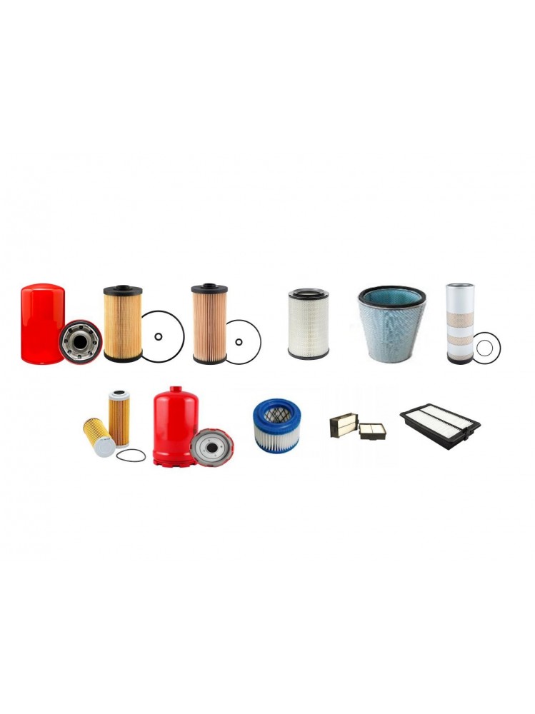 Hitachi (W)-3ZX210LC(W)-3 Excavator Filter Kit