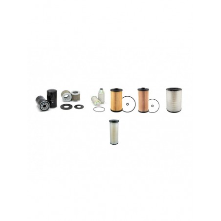 HITACHI ZX210LC (N )-5 Filter Service Kit Air Oil Fuel Filters w/ISUZU 4HK1 Eng. YR 2012-