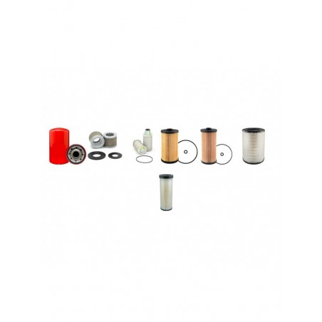 HITACHI ZX225US-5 Filter Service Kit Air Oil Fuel Filters w/ISUZU AM-4HK1X Eng. YR 2013-