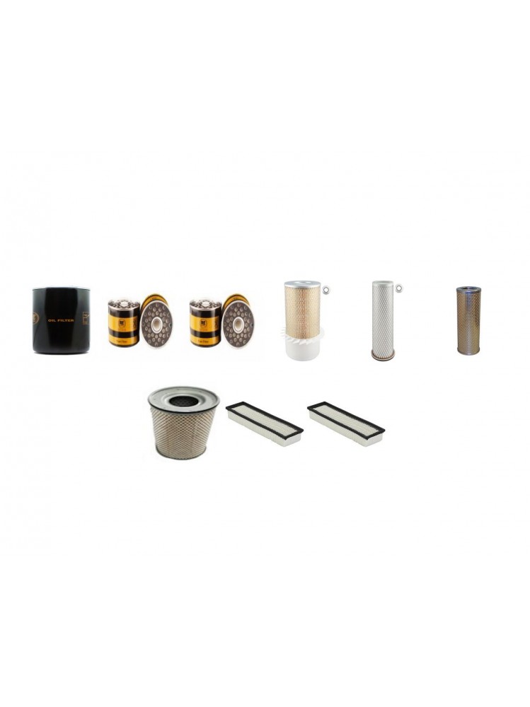 HYDREMA 910 Filter Service Kit w/Perkins 1004-4THR4 Eng.