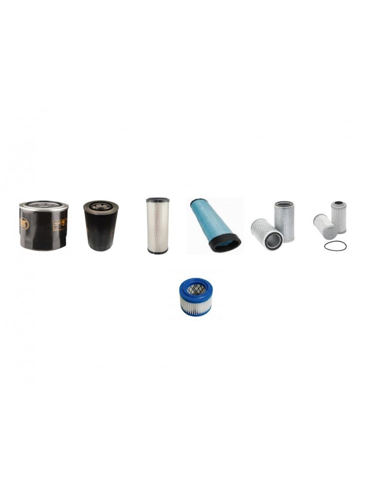 HYUNDAI R 55W-7A Filter Service Kit w/Yanmar 4TNV98 Eng.   YR  2008-