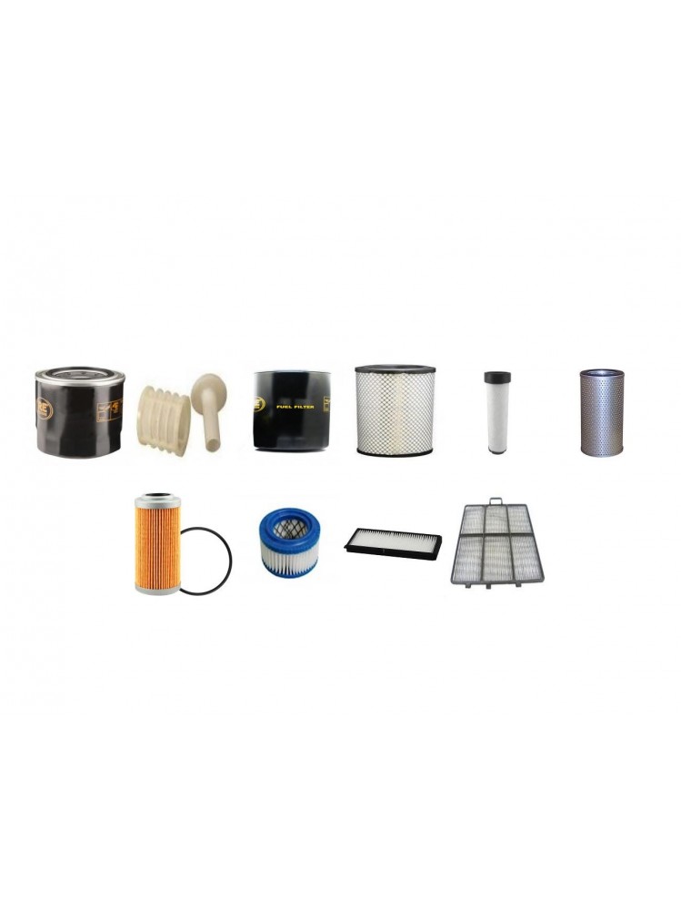 HYUNDAI ROBEX 80-7 Filter Service Kit w/Yanmar 4TNV (94L, 98) Eng.
