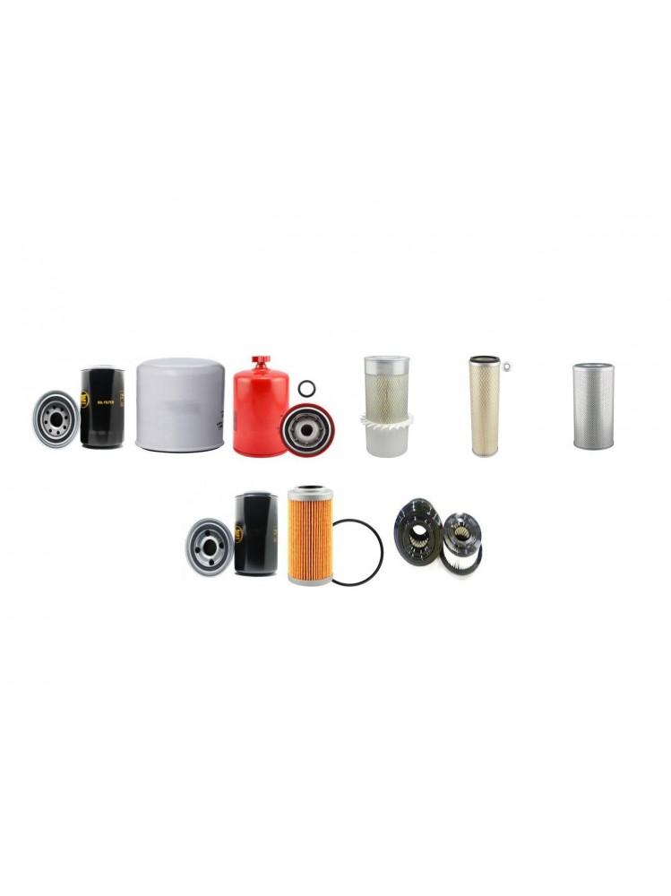 HYUNDAI R 130 W Filter Service Kit w/Cummins 4BTA3.9 Eng.