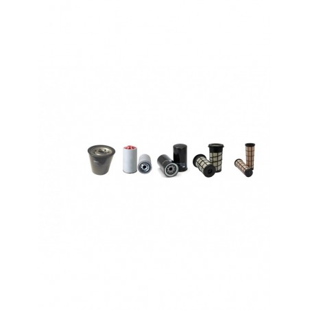 HYUNDAI R145CR-9 Filter Service Kit Air Oil Fuel Filters w/MITSUBISHI D04FD-TAA Eng. YR 2010-