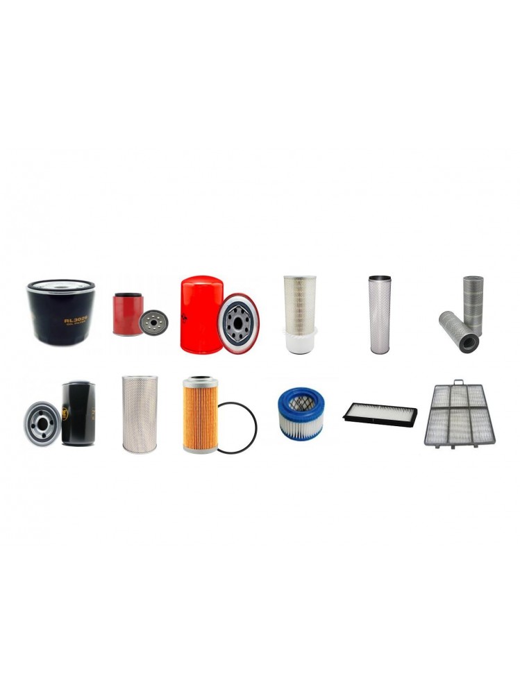 Hyundai R160LC LCD-7 Filter Kit