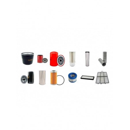 HYUNDAI R160LC/LCD-7 Filter Service Kit w/Mitsubishi S6S-Dt Eng. 2004 - 2007