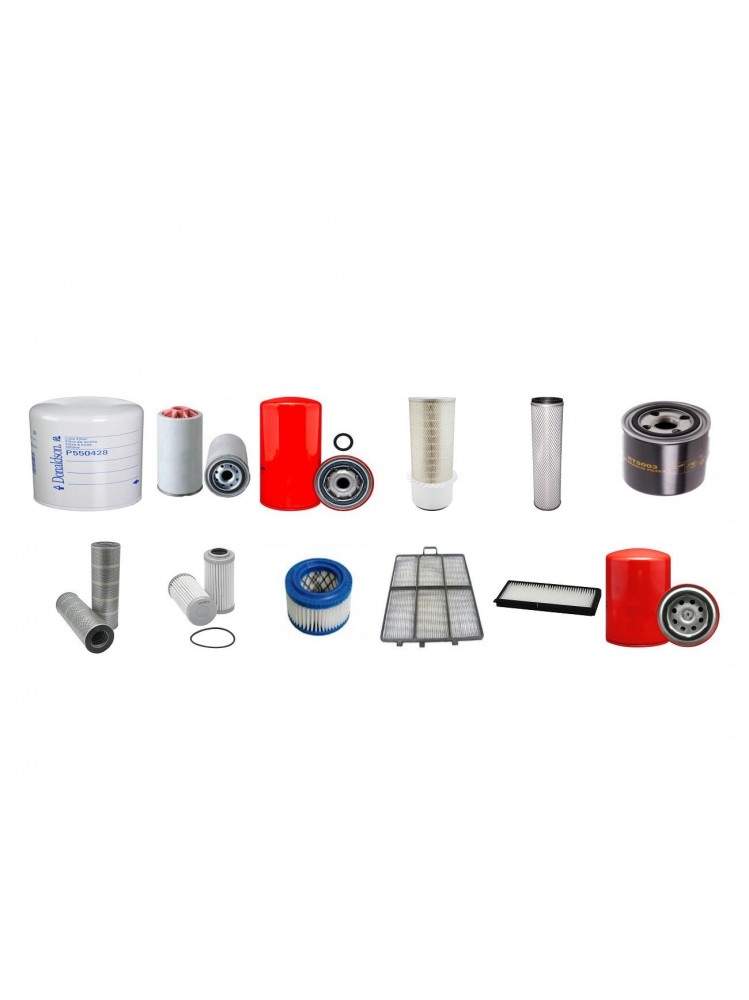 HYUNDAI R 210 NLC-7A Filter Service Kit w/Cummins Eng.