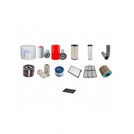 HYUNDAI R250LC-9 Filter Service Kit w/Cummins Qsb6.7 Eng. 2010-