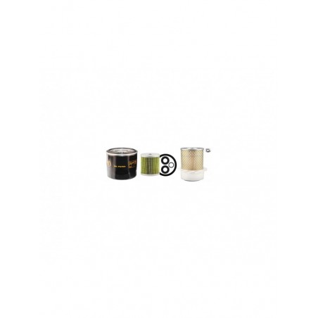 IHI 14PX Filter Service Kit Air Oil Fuel Filters w/ISUZU 3KB1 Eng.