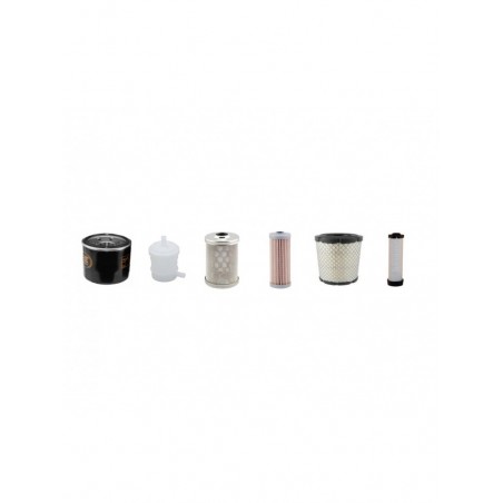 IHI 17VXE Filter Service Kit Air Oil Fuel Filters w/Yanmar 3TNV70 Eng. YR 2012-