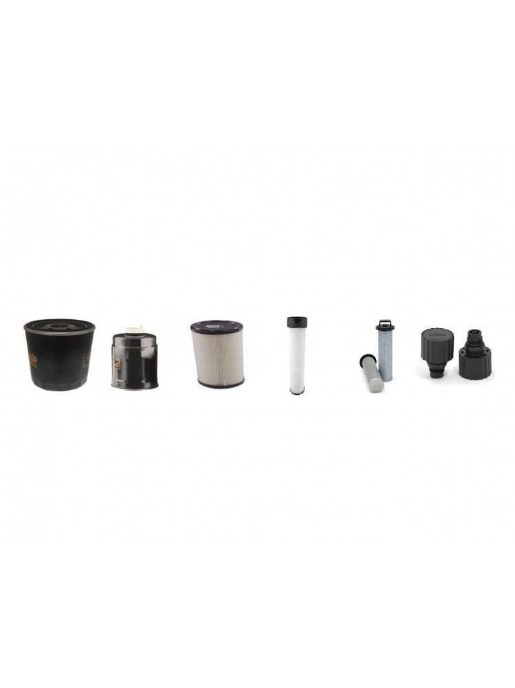 JCB 403 Filter Service Kit w/Kohler Eng. 2008-