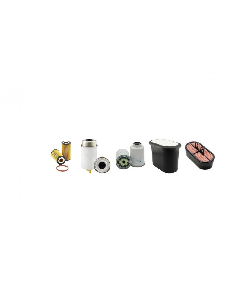 JCB 407 Filter Service Kit Air Oil Fuel Filters w/JCB MADE BY KOHLER Eng.   YR  2014-
