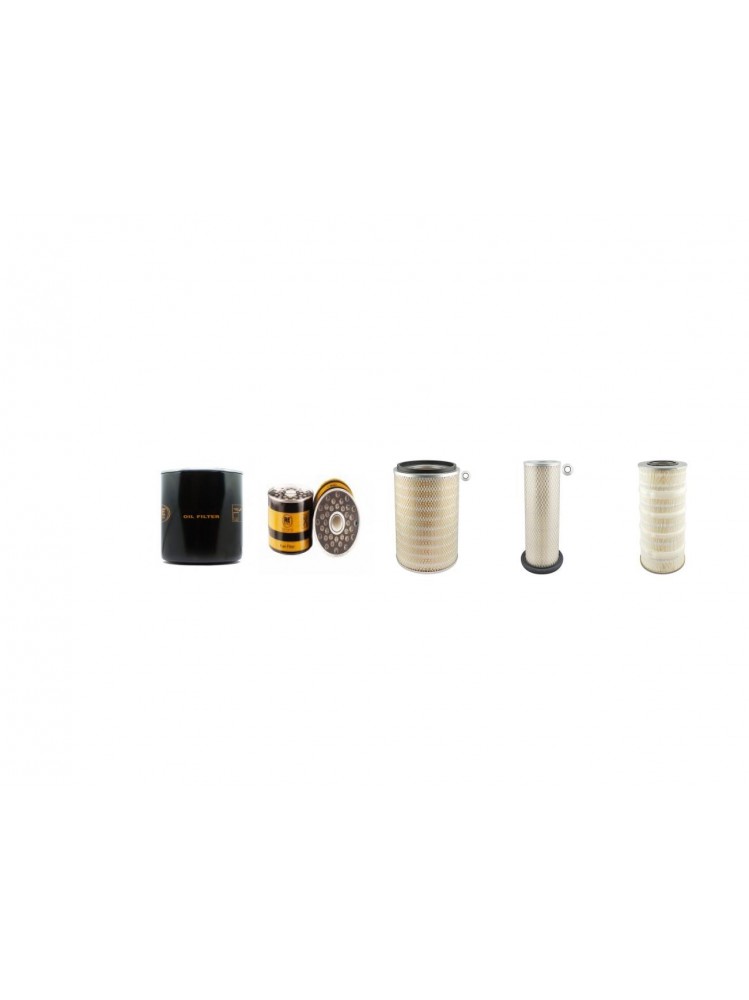 JCB 418 Filter Service Kit w/Perkins T6.354 Eng.
