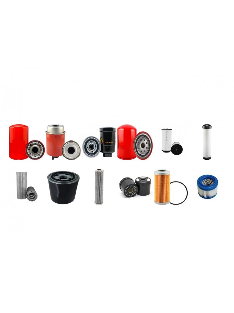 JCB JS145W Filter Kit