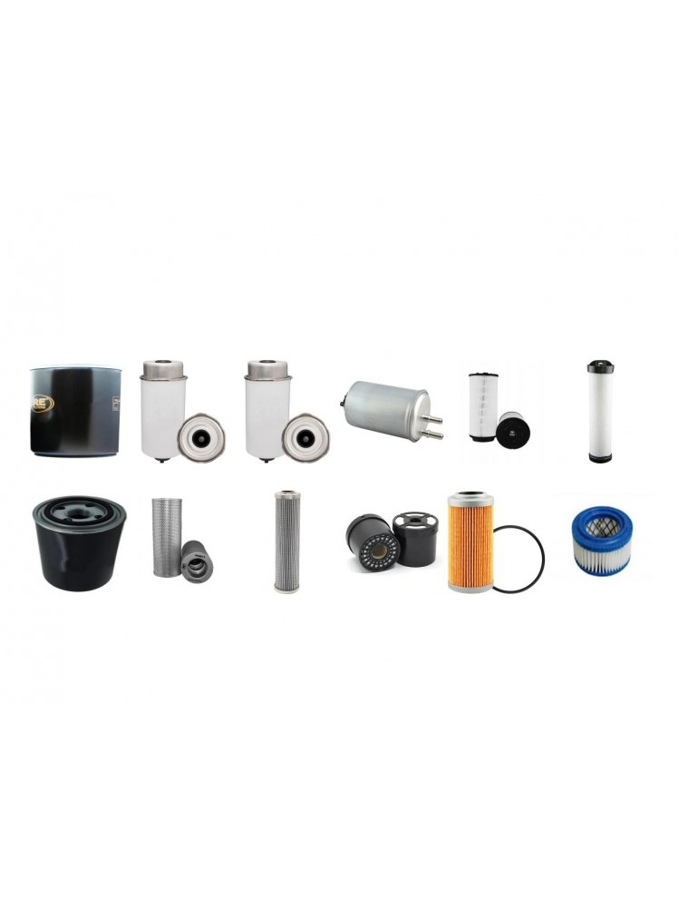 JCB JS 145 W Filter Service Kit w/JCB SE320/40816U298 Eng.   YR  2012