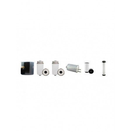 JCB JS145W Filter Service Kit Air Oil Fuel Filters w/JCB SE320/40816U298 Eng. YR 2012