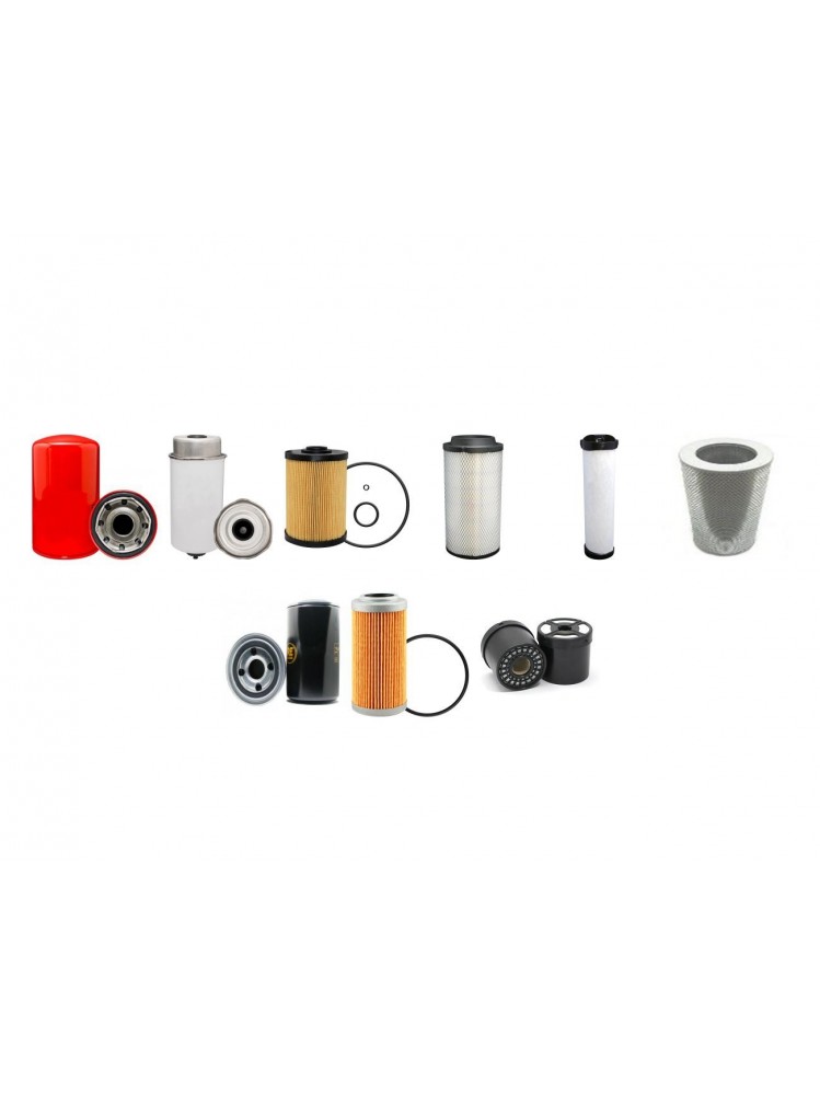JCB JS190 Filter Kit