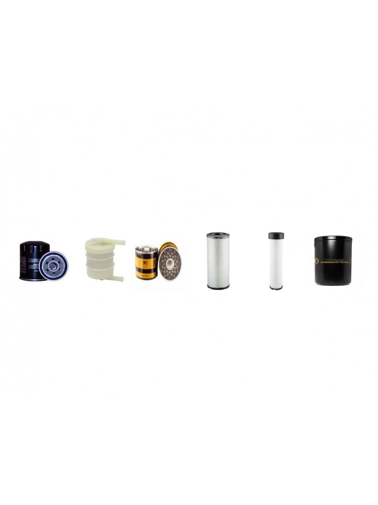 JCB Robot 165 Filter Kit