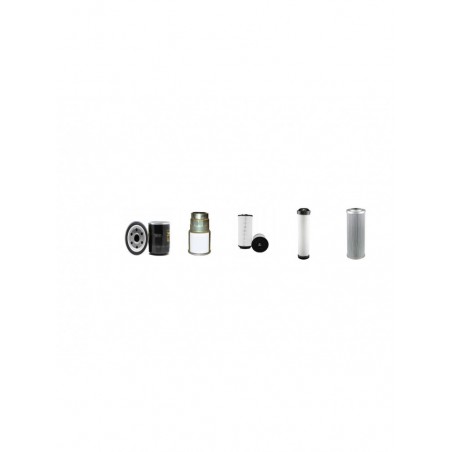 JCB VM46D Filter Service Kit w/Cummins B 3.3 Eng. 2010-
