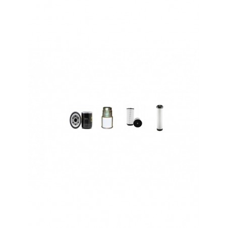 JCB VM46D Filter Service Kit Air Oil Fuel Filters w/Cummins B 3.3 Eng. YR 2010-