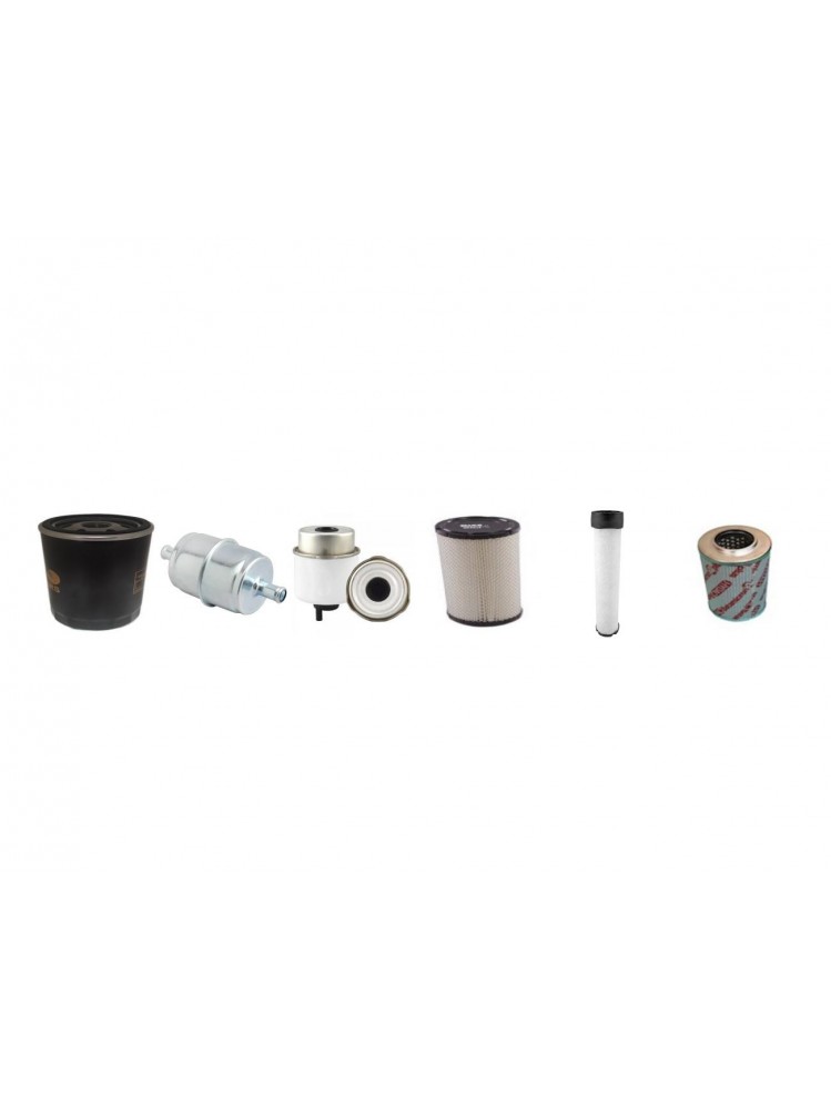 JCB VMT 260 Filter Service Kit w/KOHLER KDW 1603/G Eng.   YR  2014-