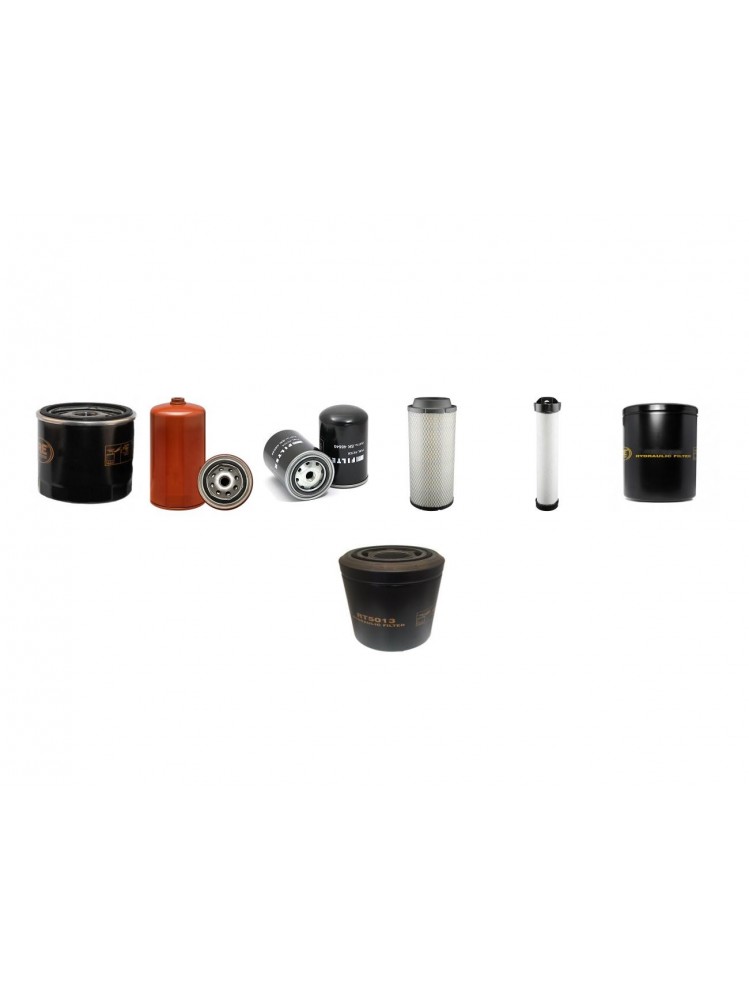 JLG 2505 H Filter Service Kit w/Deutz Td 2.9L4 Eng. 2014-