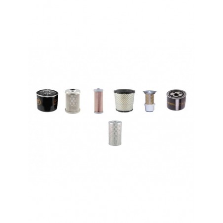KOBELCO BAGGER SK09SR Filter Service Kit w/Yanmar 2TNE68-YB Eng.
