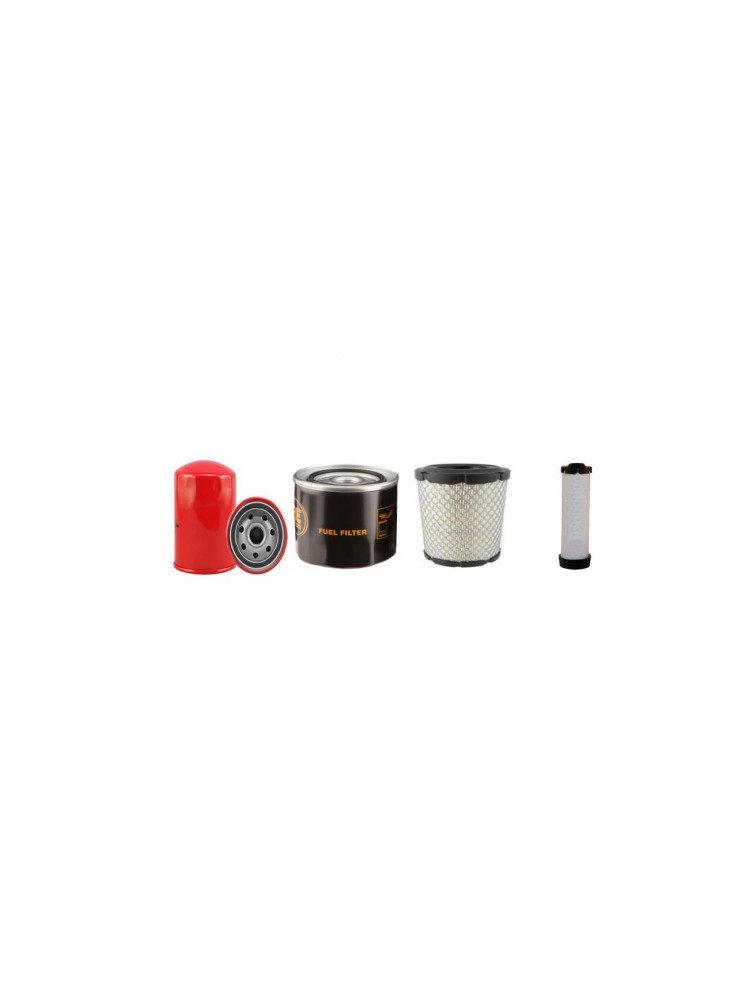 Kobelco SK015 Filter Service Kit - Perkins Engine - Air, Oil, Fuel Filters