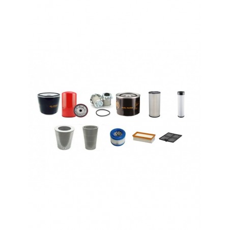KOBELCO BAGGER SK135SR(LC)-1E/L-1E Filter Service Kit w/Isuzu 4BG1 Eng.
