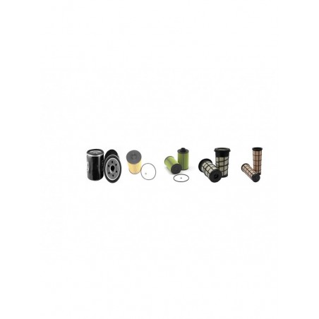 KOBELCO BAGGER SK140SR-3 Filter Service Kit Air Oil Fuel Filters w/MITSUBISHI D04EG-TTA Eng.