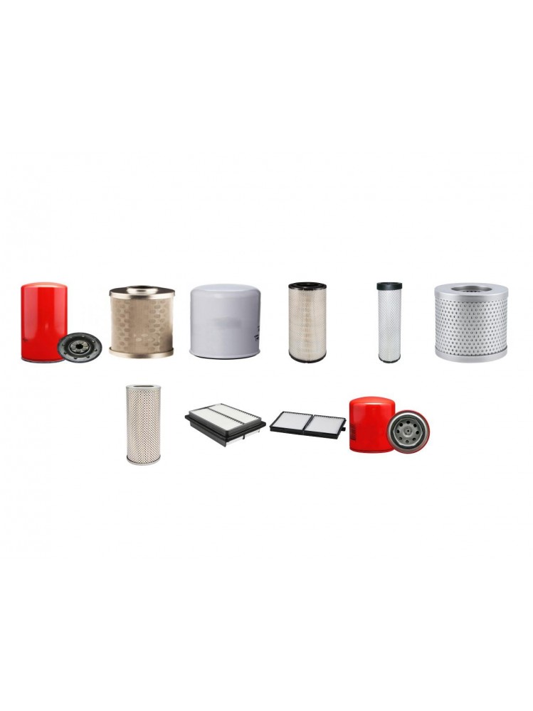 KOMATSU D 61 PX-15 Filter Service Kit w/Sa6D114E-3 Eng.