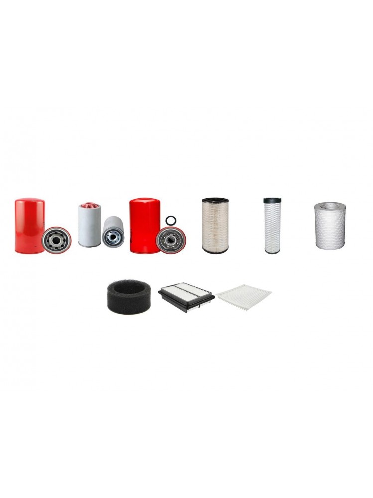 KOMATSU HB 205 Filter Service Kit w/KOMATSU SAA4D107E-1-A Eng.