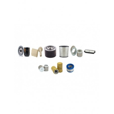 KOMATSU PC30MR-2GALEO Filter Service Kit w/Komatsu 3D84E-5N Eng.