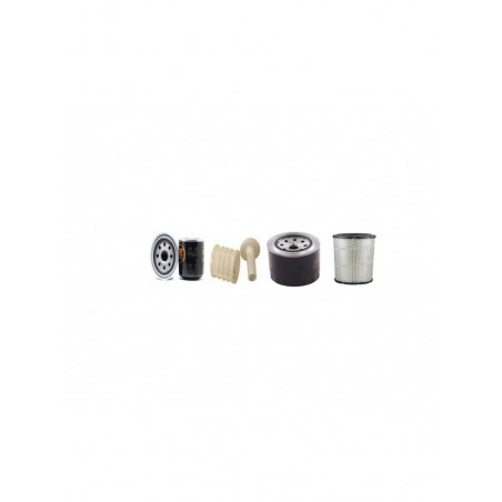 KOMATSU PC 35MR-3 GALEO Filter Service Kit Air Oil Fuel Filters w/KOMATSU 3D88E Eng.