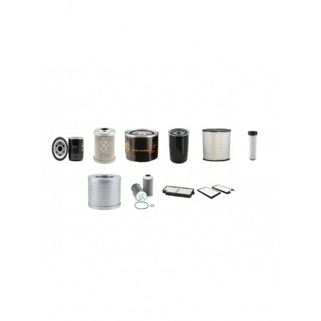 KOMATSU PC78MR-6 Filter Service Kit w/S4D95LE-3 Eng.