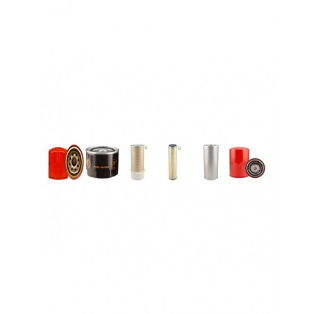 KOMATSU PC120-3Filter Service Kit w/KOMATSU 6D95L Eng. SN 18001- DBL AIR