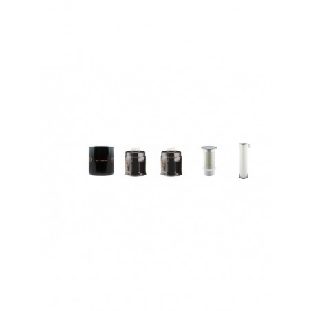 KOMATSU PC120-5K Filter Service Kit Air Oil Fuel Filters w/Perkins 1004-4T Eng. SN K20001-