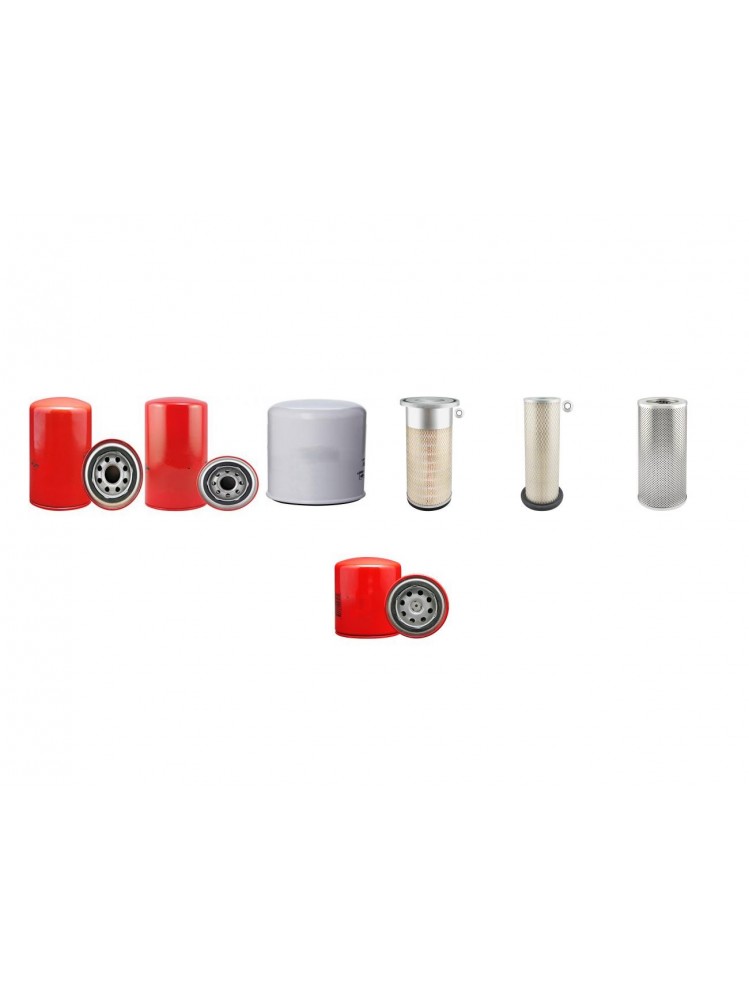 KOMATSU PC 130-6K Filter Service Kit w/SUD 102E-1-A Eng.