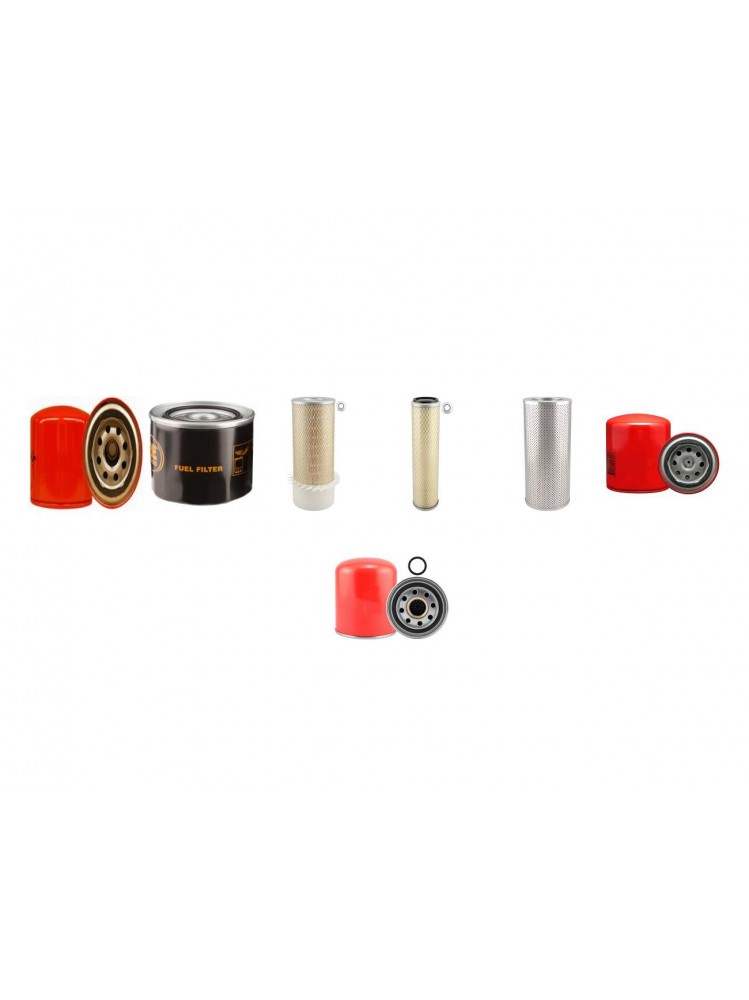 KOMATSU PC 150LC-3  Filter Service Kit w/KOMATSU S6D95L-1 Eng.