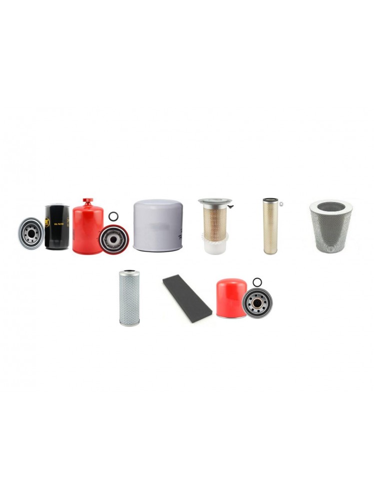 KOMATSU PC 210-6 Filter Service Kit w/Cummins  Eng.