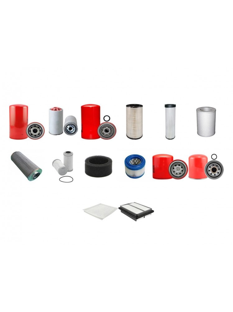 KOMATSU PC 210-8 (LC/NLC) Filter Service Kit   SN  7/8"-14Thd