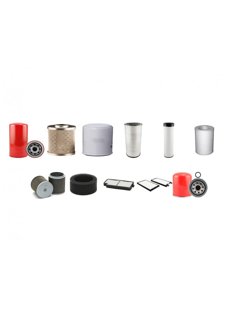 KOMATSU PC 228 US-3 (GALEO) Filter Service Kit w/KOMATSU SAA6D102E Eng.